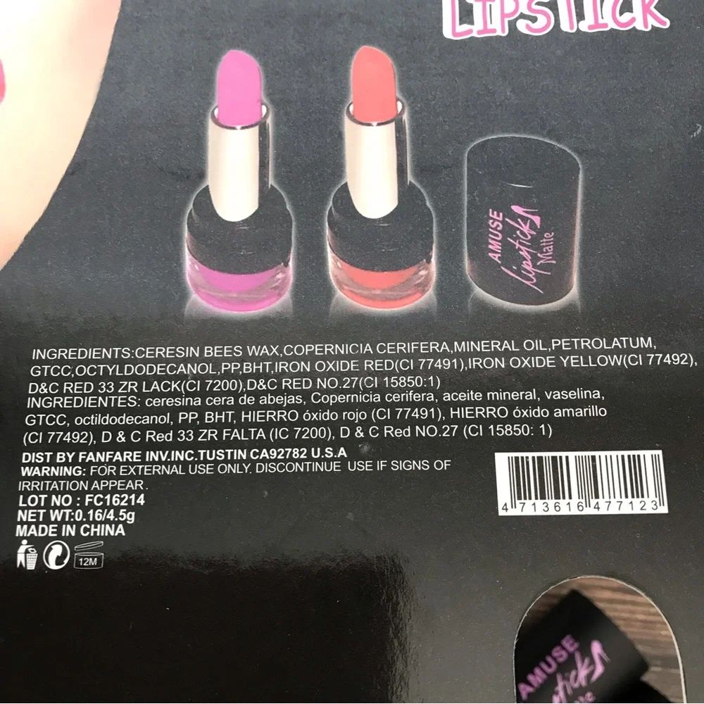 🆕3pcs Amuse Matte Lipstick